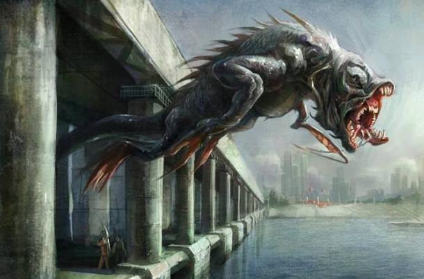 10部变异生物类电影推荐    这是韩国一部典型的怪物题材灾难片,人们