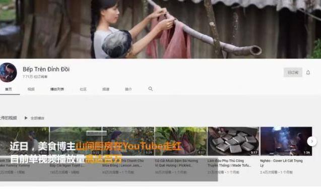 越南博主抄袭李子柒 越南博主抄袭李子柒